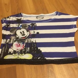Disney crop top Mickey